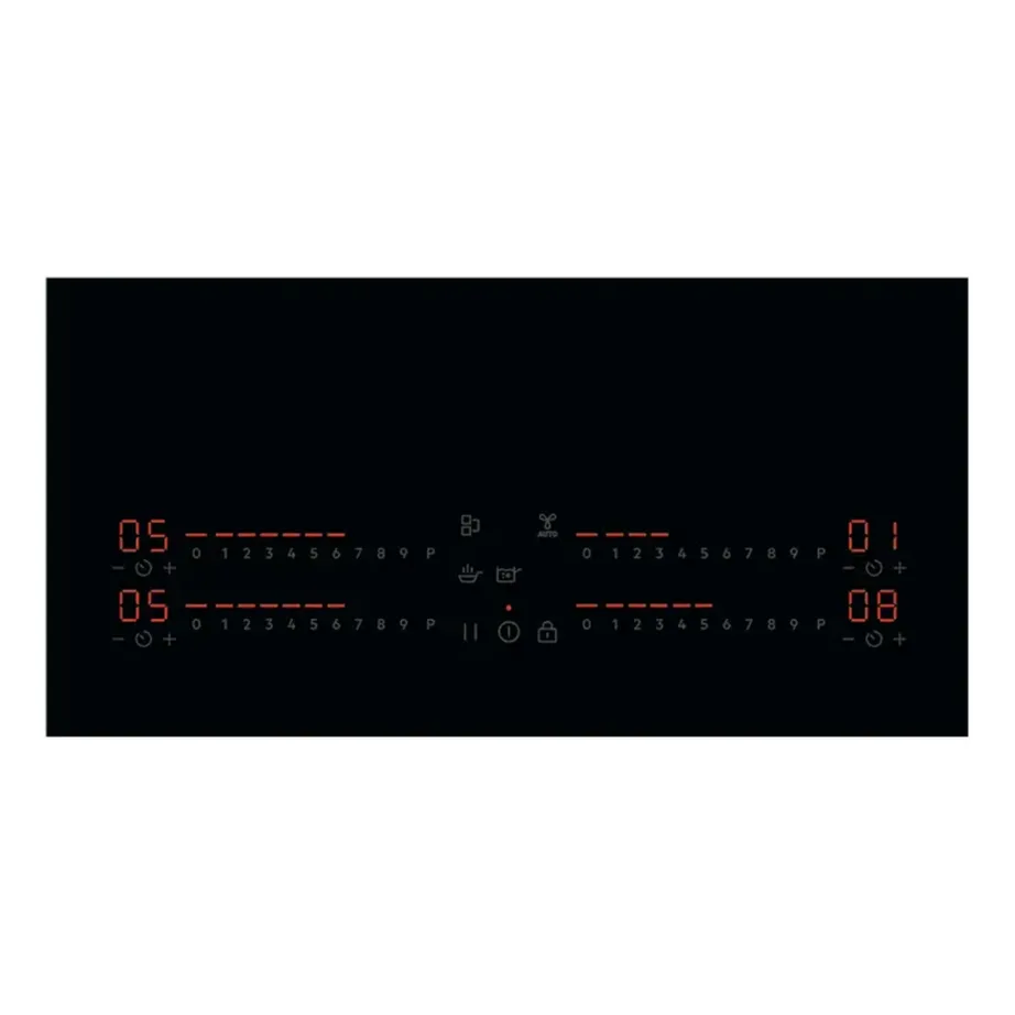 Induktsioonpliidiplaat Sense Boil & Fry ja Bridge-funktsiooniga AEG TI64IB30FB, integreeritav, 60 cm, 4 tsooni, vitrokeramika, puutetundlik Slider-juhtimine, Hob2Hood, 7350 W, must – 15