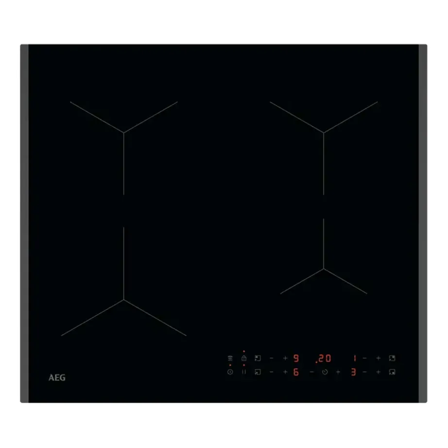Induktsioonpliidiplaat PowerBoost ja Hob2Hoodiga AEG TN64IA00FB, 4 tsooni, 60 cm, 7200 W, vitrokeramika, puutetundlik juhtimine, must, pindpaigaldus – 3