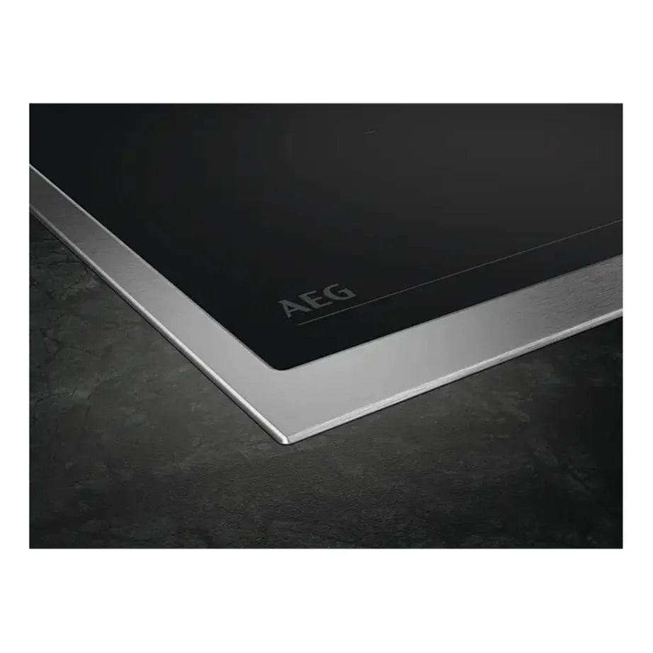 60 cm induktsioonpliidiplaat Hob2Hood ja PowerBoostiga AEG TN64IA00XB, 4 keeduala, 7200 W, puutetundlik juhtimine, taimer, lapselukk, raamiga, must – 8