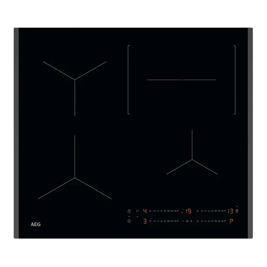 Induktsioonpliidiplaat Hob2Hood ja PowerBoost funktsiooniga AEG TO64IC00FB, 60 cm, 4 tsooni, 7200 W, puutejuhtimine slider, taimer, must – 3