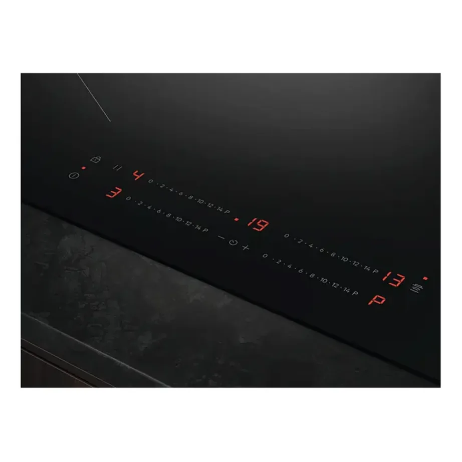 Induktsioonpliidiplaat Hob2Hood ja PowerBoost funktsiooniga AEG TO64IC00FB, 60 cm, 4 tsooni, 7200 W, puutejuhtimine slider, taimer, must – 5