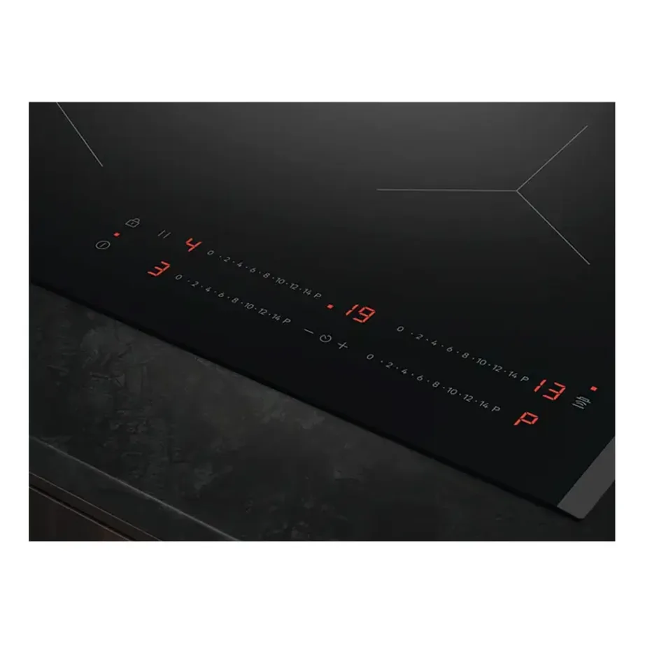 Induktsioonpliidiplaat Hob2Hood ja PowerBoost funktsiooniga AEG TO64IC00FB, 60 cm, 4 tsooni, 7200 W, puutejuhtimine slider, taimer, must – 6