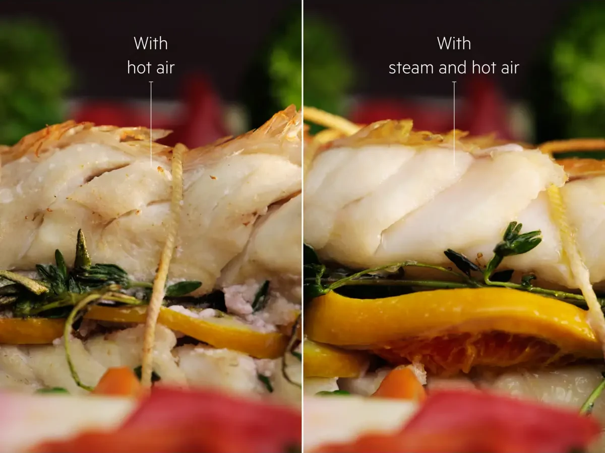 AEG SteamCrisp aurufunktsiooniga ahi, mis hoiab toidu pealt krõbeda ja seest mahlase