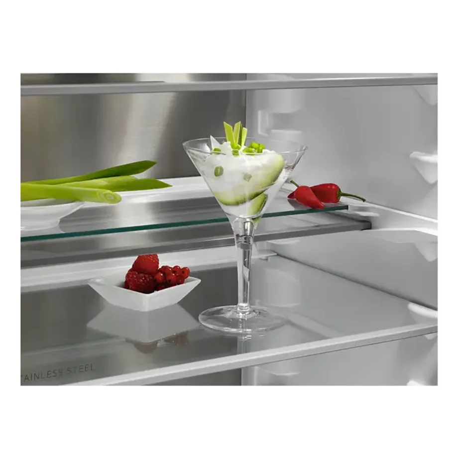 Integreeritav külmik-sügavkülmik NoFrost C klass AEG TSC8M191CS, 190 cm, 60 cm, 207+62 L, inverterkompressor, 35 dB, liughinged, valge – 12