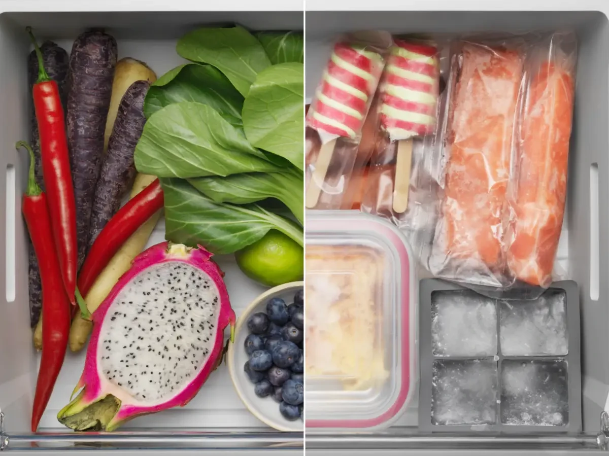 Muudetava temperatuuriga sügavkülmiala, mida saab kasutada ka külmikuna