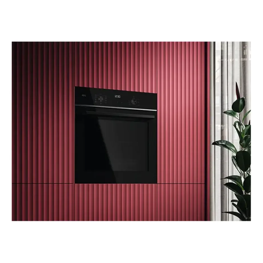 Integreeritav elektriahi SurroundCook ja Aqua Cleaninguga AEG TU5AB21FSB, 72 l, A+ energiatõhusus, 60 cm, 9 funktsiooni, 34 automaatprogrammi, konvektsioon, teleskoopsiinid, must – 2