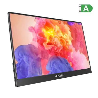 Arzopa A1 M 17,3″ kaasaskantav IPS Full HD monitor, HDR, 60 Hz, 2 × USB‑C, mini HDMI, 300 cd/m², 1000:1, 72% NTSC, 2 ×