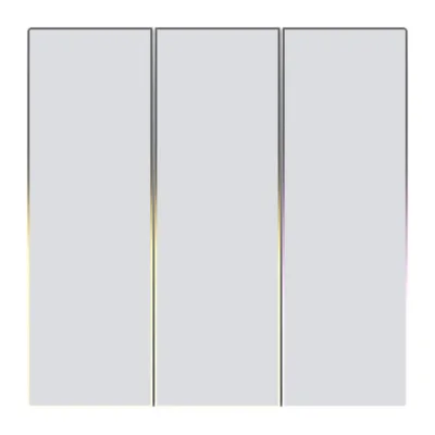 Zigbee 3.0 puutevalguslüliti 3-ahelaline AVATTO TS60-EU-W3, Tuya Smart Life tugi, 800 W ahela kohta, 10 A, vajab Zigbee