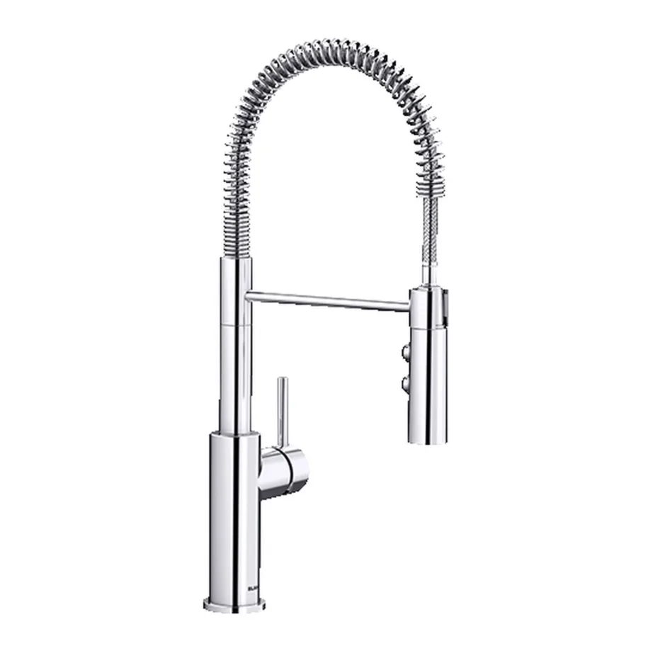 Köögivalamu segisti väljatõmmatava dušiga BLANCO CATRIS-S Chrom HD, kahekordne joarežiim, eemaldatav voolik, kroomitud galvaniseeritud pind