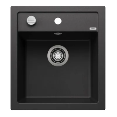 Graniitköögivalamu 45 cm kapile BLANCO DALAGO 45 M.AF, SILGRANIT PuraDur, antratsiit, 1-kausiline, pealt- või