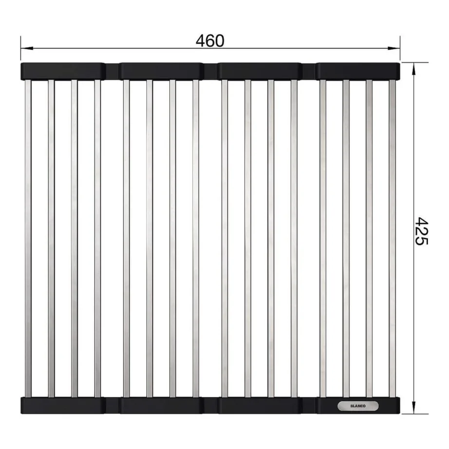 Kokkupandav valamumatt BLANCO Folding Mat 460×425, Blanco Open seeria, 460×425 mm
