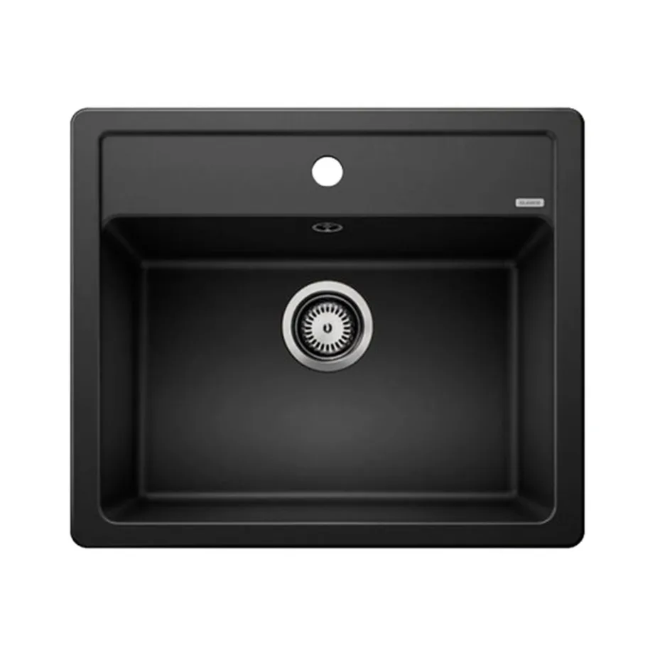SILGRANIT köögivalamu 60 cm kapile BLANCO LEGRA 6, antratsiit, süvistatav, 1-kausiga