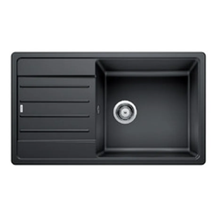 Silgraniidist köögivalamu nõrutuspinnaga BLANCO LEGRA XL 6 S, antratsiit, pealtpaigaldatav, 1-kausiline, pööratav, 60 cm aluskapile