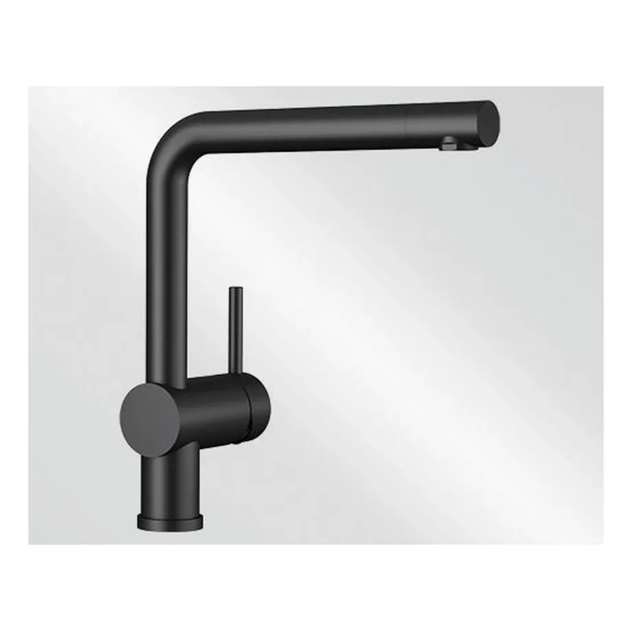 Köögivalamu kõrgsurve segisti must matt BLANCO LINUS HP, SILGRANIT