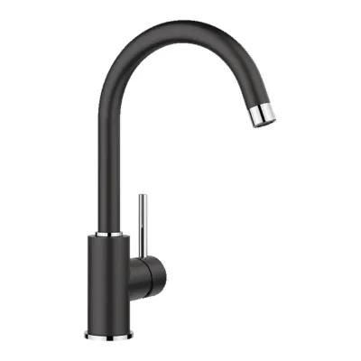 Köögisegisti Silgranit-viimistlusega BLANCO MIDA Anthracite HD, antratsiit, materjal SILGRANIT™