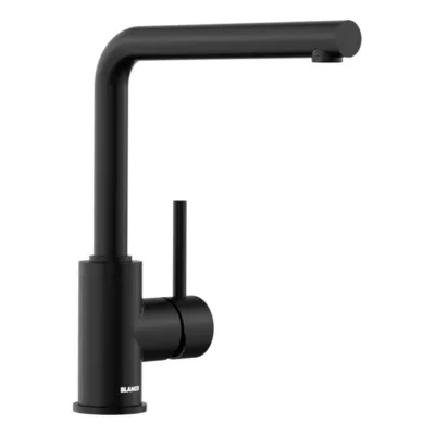 Kõrge tila köögisegisti BLANCO MILA HD, SILGRANIT, must matt, ühe auguga paigaldus, ühe hoovaga, kõrgsurve, 360°