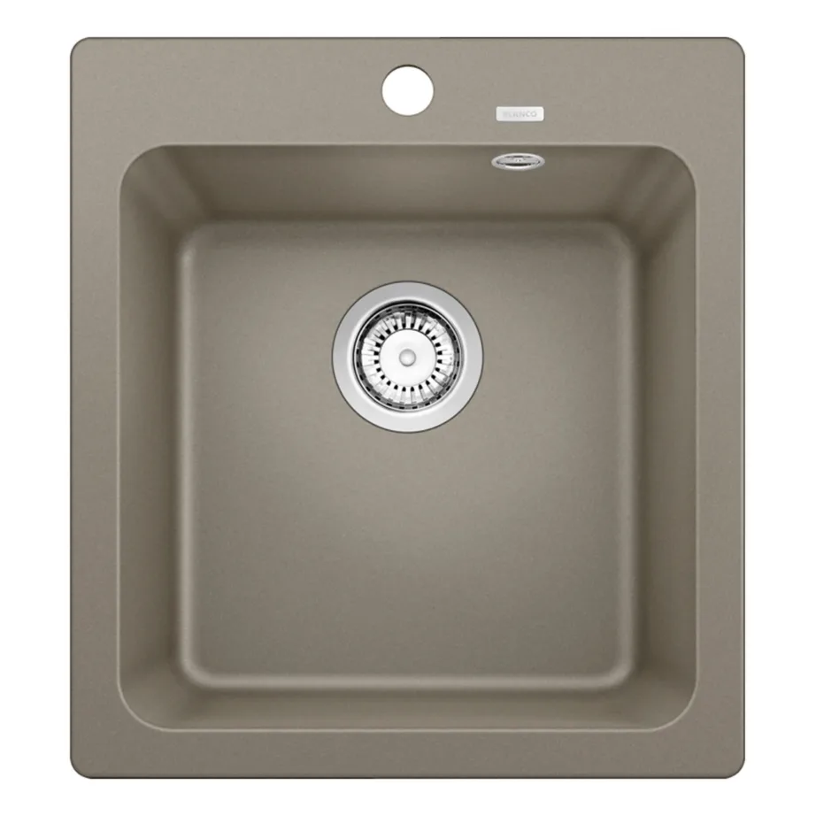SILGRANIT köögivalamu BLANCO NAYA 45, 1-kausiline, Tartufo, sobib 45 cm kapile, pealt- ja altpaigaldus