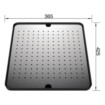 Tilgutusalus roostevaba terasest sisuga köögivalamule BLANCO Open DRIP TRAY, valamutarvik