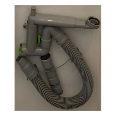 Valamu sifoon ühekausilisele valamule BLANCO SIPH G1.5DN40 1-B FL WAFL DN4050 1DW, G 1 1/2 ühendus, DN 40/50 äravool, 1