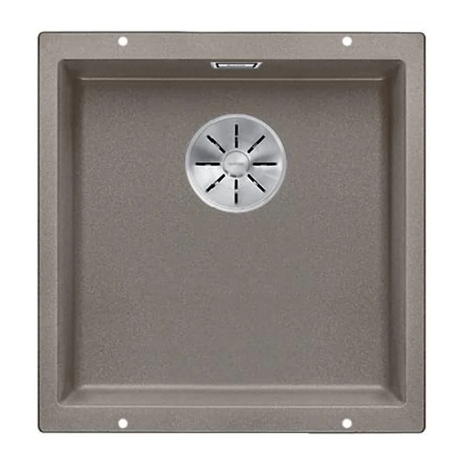 Allamonteeritav köögivalamu 50 cm kapile BLANCO SUBLINE 400-U InFino, SILGRANIT™ PuraDur™, 1-kausiline, Tartufo