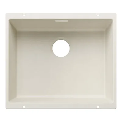 Allapoolt paigaldatav köögivalamu 60 cm kapile BLANCO SUBLINE 500-U, SILGRANIT, Soft white, 1-kausiline