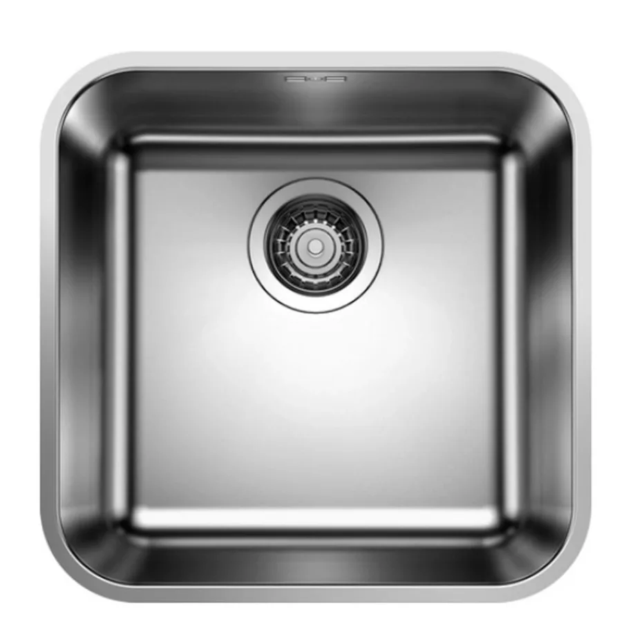 Roostevabast terasest allvalamu 45 cm kapile BLANCO SUPRA 400-U, 1-kausiline, harjatud pind