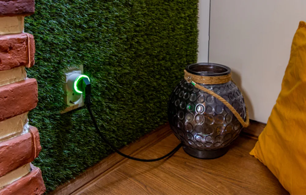 LED rõngas näitab koormuse taset