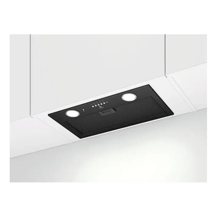 Integreeritav õhupuhasti Hob2Hood ja LED-valgustusega ELECTROLUX CFG526R, 55 cm, väljatõmme kuni 600 m³/h, must matt, õhukanal 150 mm – 2
