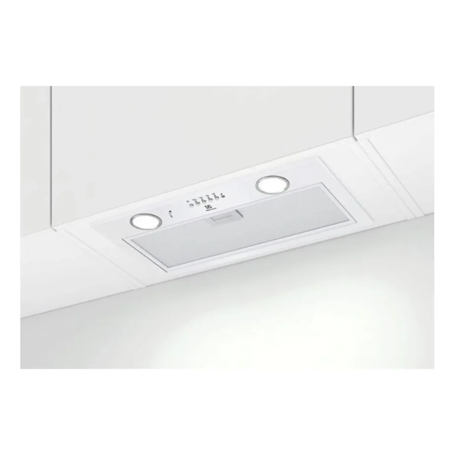 Integreeritav õhupuhasti Hob2Hood ja LED-valgustusega ELECTROLUX CFG526W, 55 cm, duct out, kuni 600 m3/h, valge