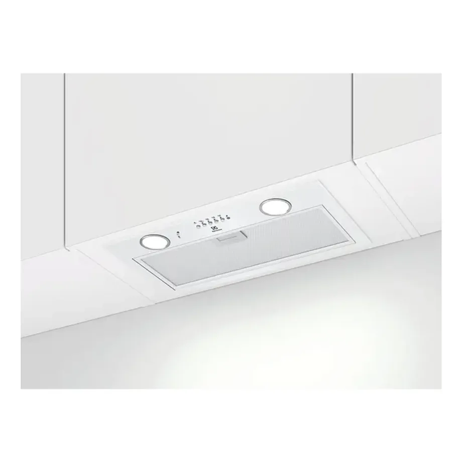Integreeritav õhupuhasti Hob2Hood ja LED-valgustusega ELECTROLUX CFG526W, 55 cm, duct out, kuni 600 m3/h, valge – 2