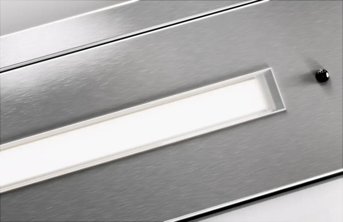 Electrolux CFG526W LED-valgustus tagab hea nähtavuse pliidipinnal