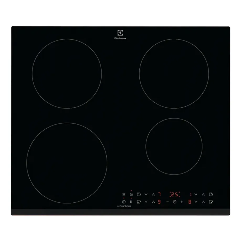Integreeritav induktsioonpliidiplaat 60 cm 4 tsooniga ELECTROLUX CIR60433, 7200 W, must vitrokeramika klaas, puutetundlik juhtimine, Hob2Hood, PowerBoost, taimer, laste lukk – 2