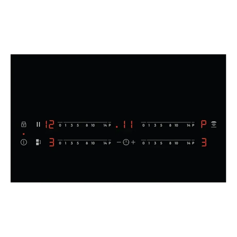 Integreeritav induktsioonpliidiplaat Bridge-tsooni ja Hob2Hoodiga ELECTROLUX CIV634, 60 cm, 4 tsooni, PowerBoost, puuteliugur, 7350 W, must – 14