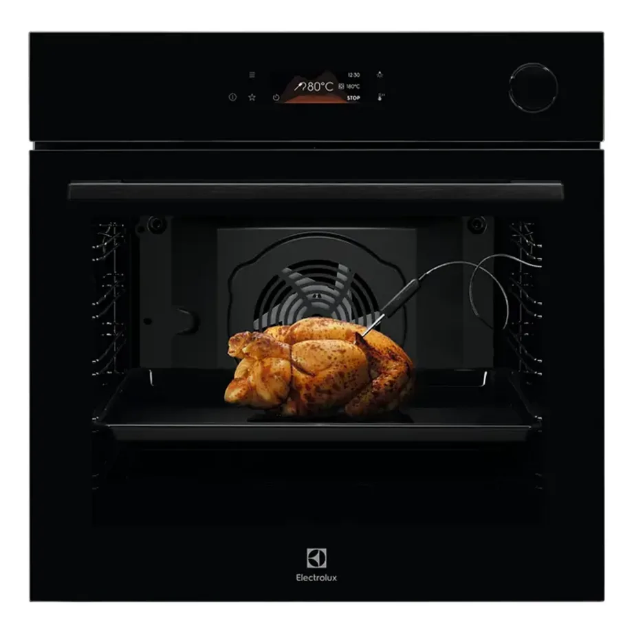 Auruga integreeritav elektriahi SteamCrisp ELECTROLUX COC8E39Z, 72 l, A+, EXCite puutejuhtimine, AquaClean, lihatermomeeter, must, 60×60 cm – 4