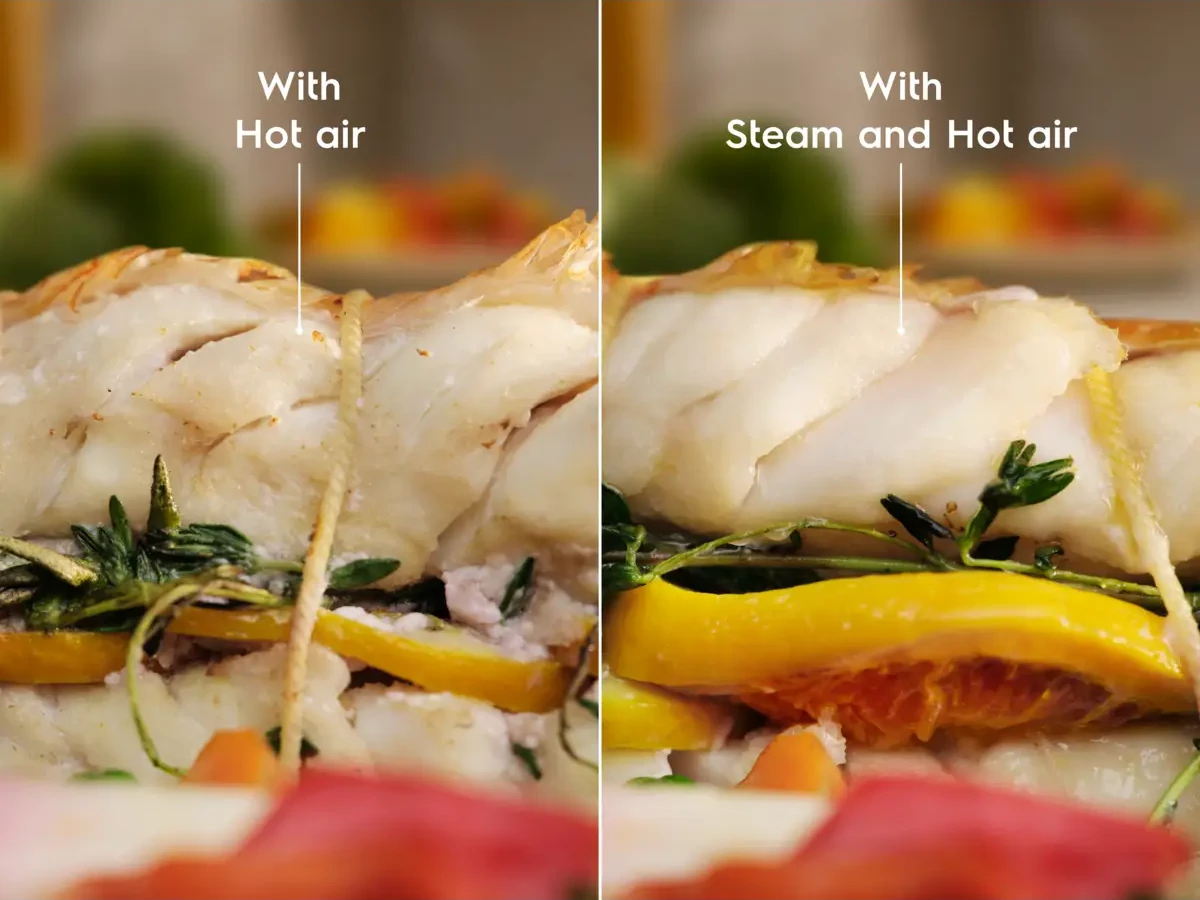 Electrolux COC8E39Z SteamCrisp funktsiooniga ahi krõbeda ja mahlase tulemuse jaoks