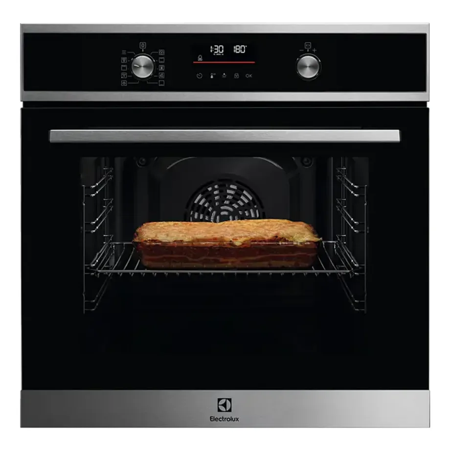 60 cm integreeritav elektriahi pürolüütilise puhastusega ELECTROLUX COF6P76BX, 65 l, konvektsioon, A+, LED puutejuhtimine, 25 automaatprogrammi, roostevaba/must – 5