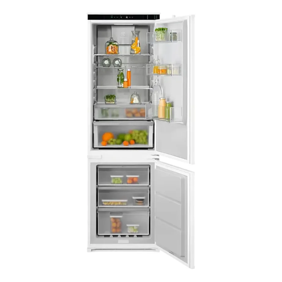 Integreeritav No Frost külmik alumise sügavkülmaga ELECTROLUX E8MNCD18S, 192+61 l, 177.2 cm, D-klassi, liughinged – 4