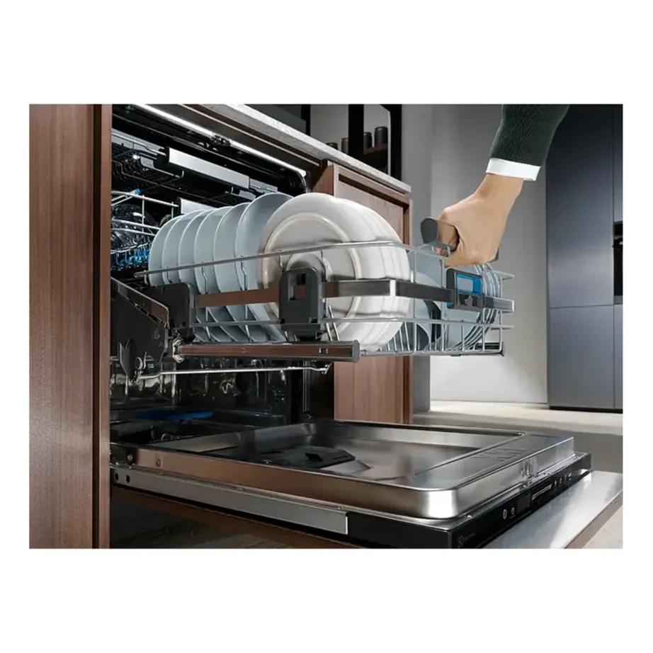 Integreeritav nõudepesumasin ComfortLift ja Wi-Fi-ga ELECTROLUX EEC87400W, 60 cm, 14 nõudekomplekti, 42 dB, 8 programmi, roostevaba sisemus, TimeBeam, sisemine valgustus, libisevad hinged – 14