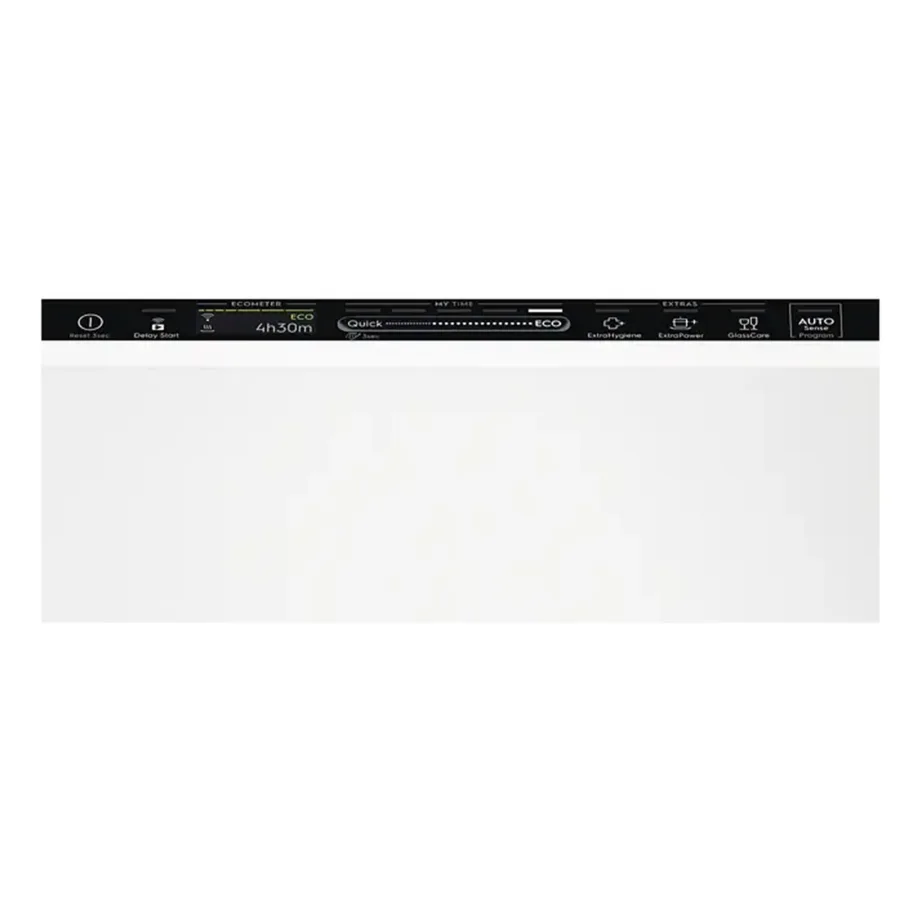 60 cm integreeritav nõudepesumasin A-klassi ja Wi-Fi-ga ELECTROLUX EEG88600W, 14 komplekti, 8 programmi, 43 dB, roostevaba sisevann, 3 korvi, SoftGrips klaasidele – 16