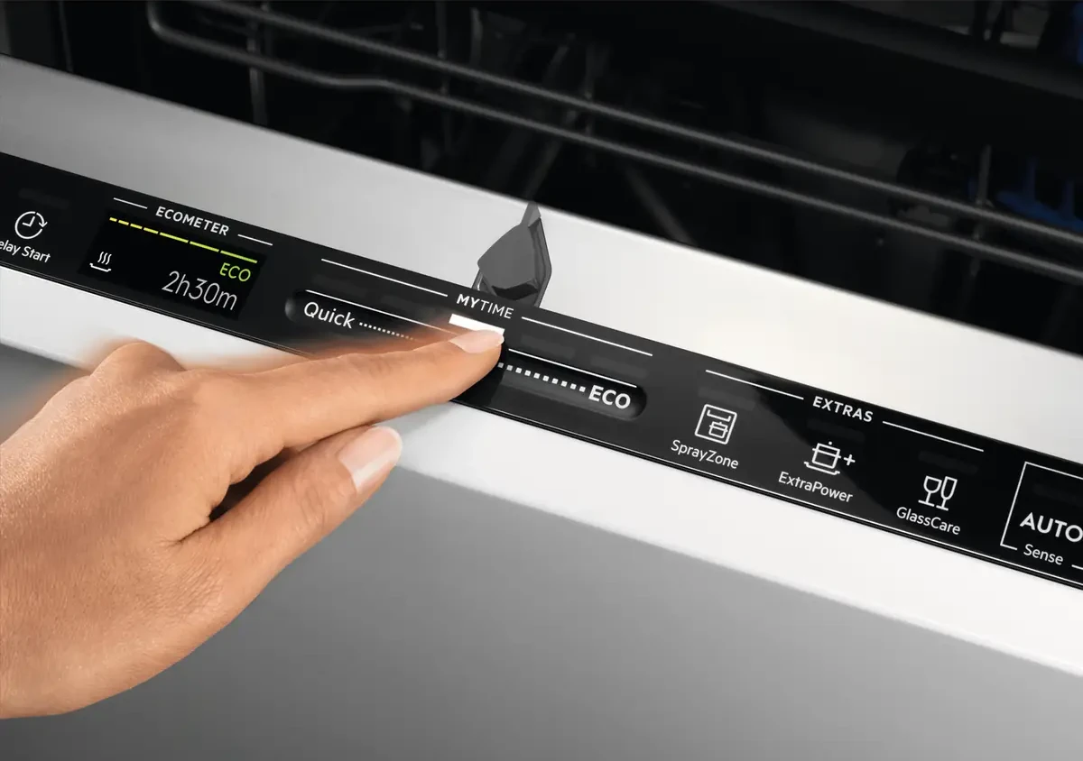 Electrolux EEG88600W QuickSelect liuguriga pesuprogrammi kestuse valimine