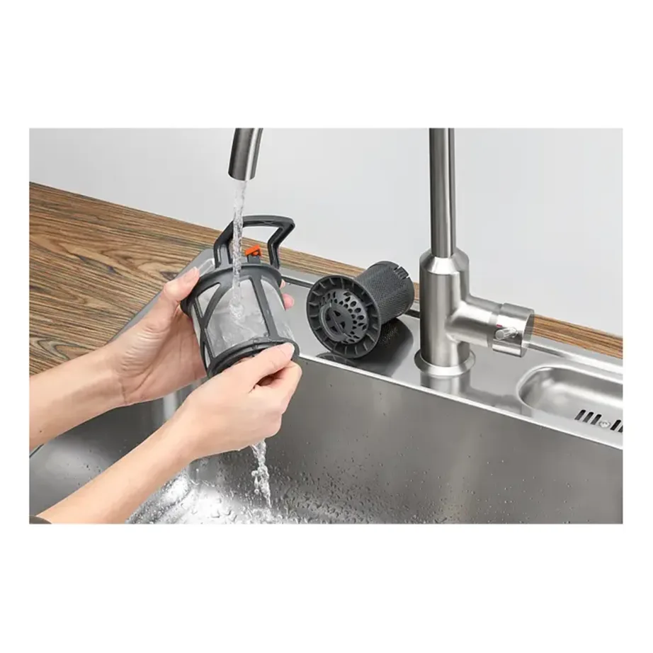 Täisintegreeritav 60 cm nõudepesumasin SatelliteClean ja AirDry-ga ELECTROLUX EES27200L, 13 komplekti, 46 dB, energiatõhususklass E – 7