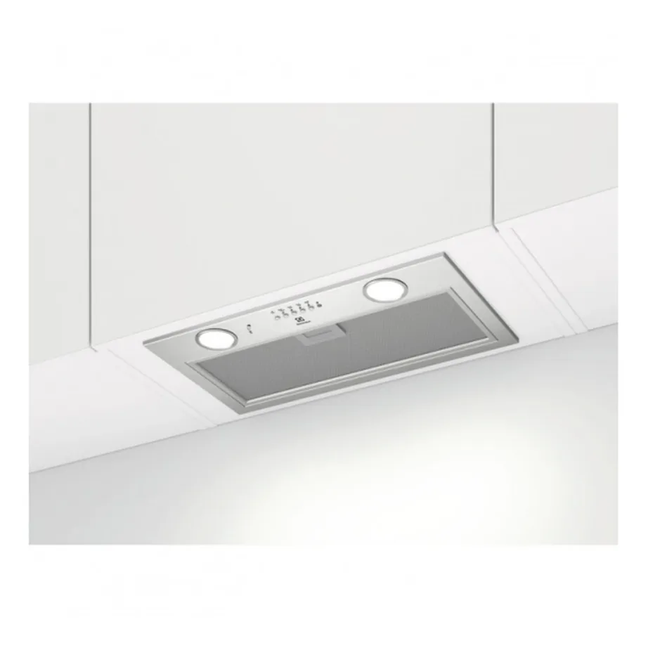 Integreeritav õhupuhasti Hob2Hood ja LED-valgustusega ELECTROLUX EFG516X, 50 cm, kuni 600 m³/h, roostevaba teras, kanalisatsioon 150 mm
