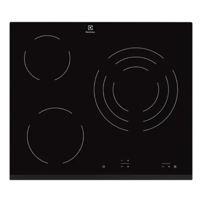 Integreeritav keraamiline pliidiplaat 3 tsooni ja paellatsooni Electrolux EHF6232FOK, 60 cm, 5700 W, puutetundlik