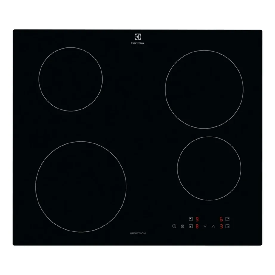 Induktsioonpliidiplaat 60 cm 4 keedualaga Electrolux EIB60420CK, 6900 W, puutetundlik juhtimine, raamita, must