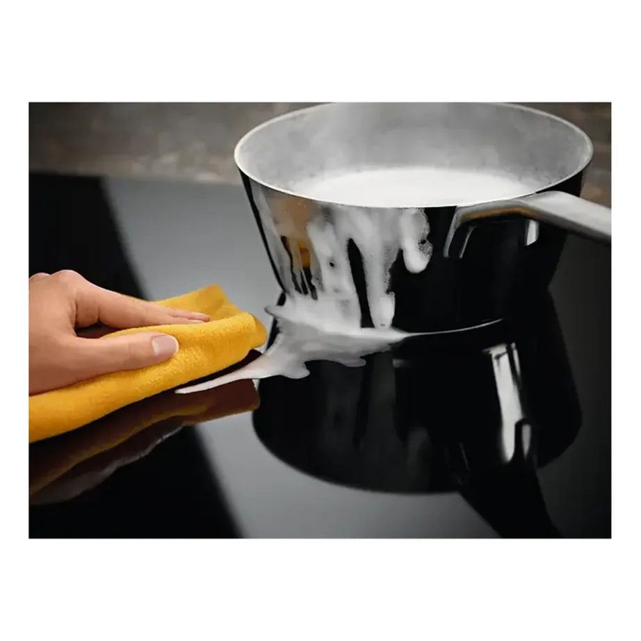 Integreeritav induktsioonpliidiplaat 60 cm Hob2Hood ja DoubleBridge funktsiooniga ELECTROLUX EIP6446, 4 keeduala, puutejuhtimine Slider, raamita must klaaskeraamika, 7350 W, 59×52 cm - 7