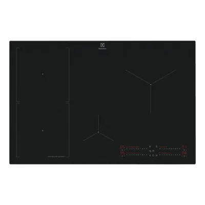 80 cm integreeritav induktsioonpliidiplaat SenseBoil & Hob2Hood Electrolux EIS87453IZ, 4 tsooni, Bridge-tsoon,