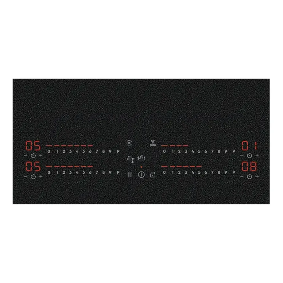 80 cm integreeritav induktsioonpliidiplaat SenseBoil & Hob2Hood Electrolux EIS87453IZ, 4 tsooni, Bridge-tsoon, SaphirMatt must klaas, 7350 W, puuteslider – 10