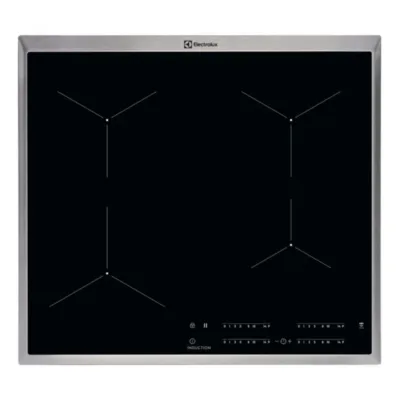 Integreeritav induktsioonpliidiplaat 60 cm 4 keedualaga ELECTROLUX EIT60443X, 7200 W, Hob2Hood, puutetundlik