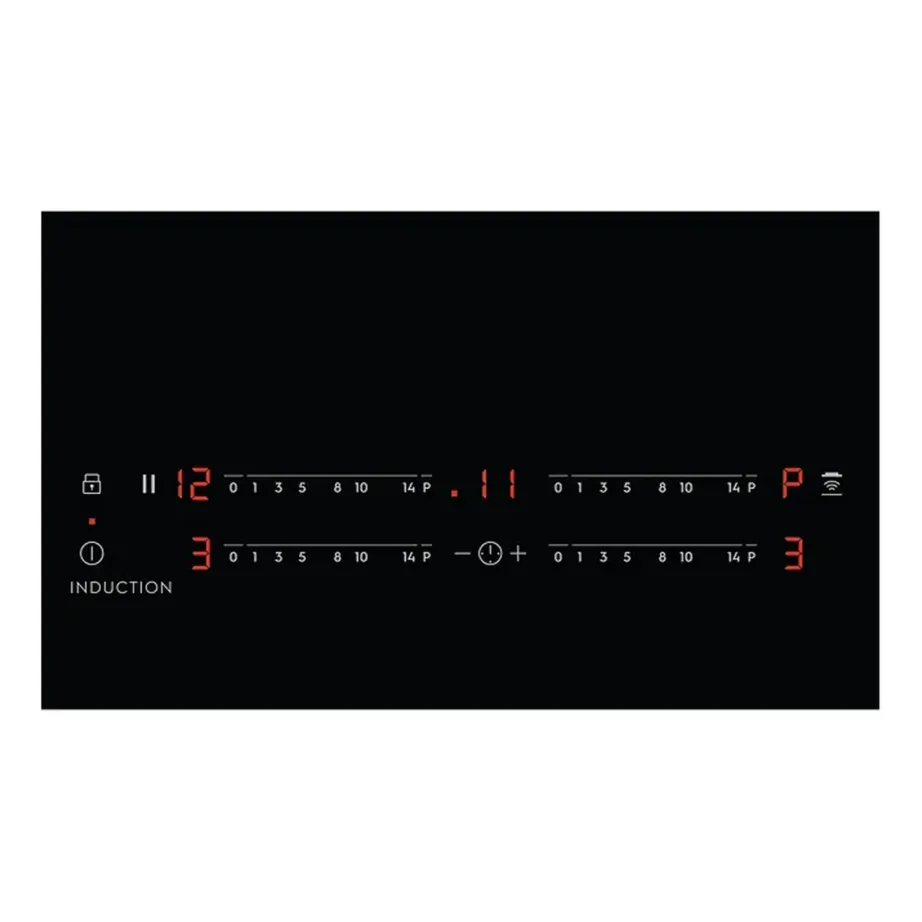 60 cm integreeritav induktsioonpliidiplaat ELECTROLUX EIT61443B, 4 keeduala, PowerBoost, Hob2Hood, puutetundlik liugurjuhtimine, 7200 W, must klaaskeraamika – 12