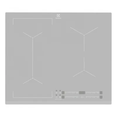 Integreeritav induktsioonpliidiplaat Bridge-tsooniga ELECTROLUX EIV63440BS, 60 cm, 4 keeduala, Infinite tsoonid,